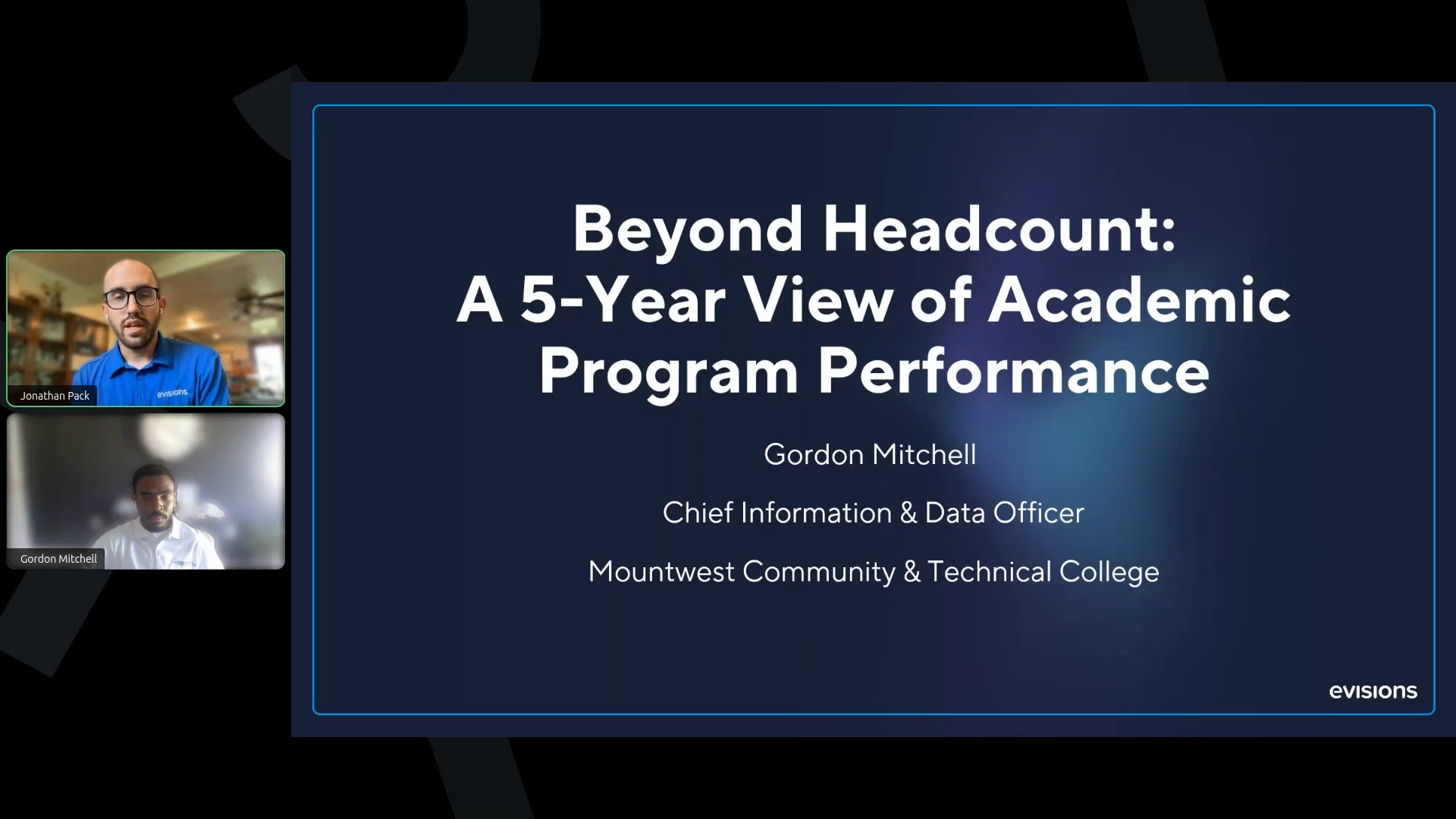 Beyond Headcount: A 5-Year View of Academic Program Performance