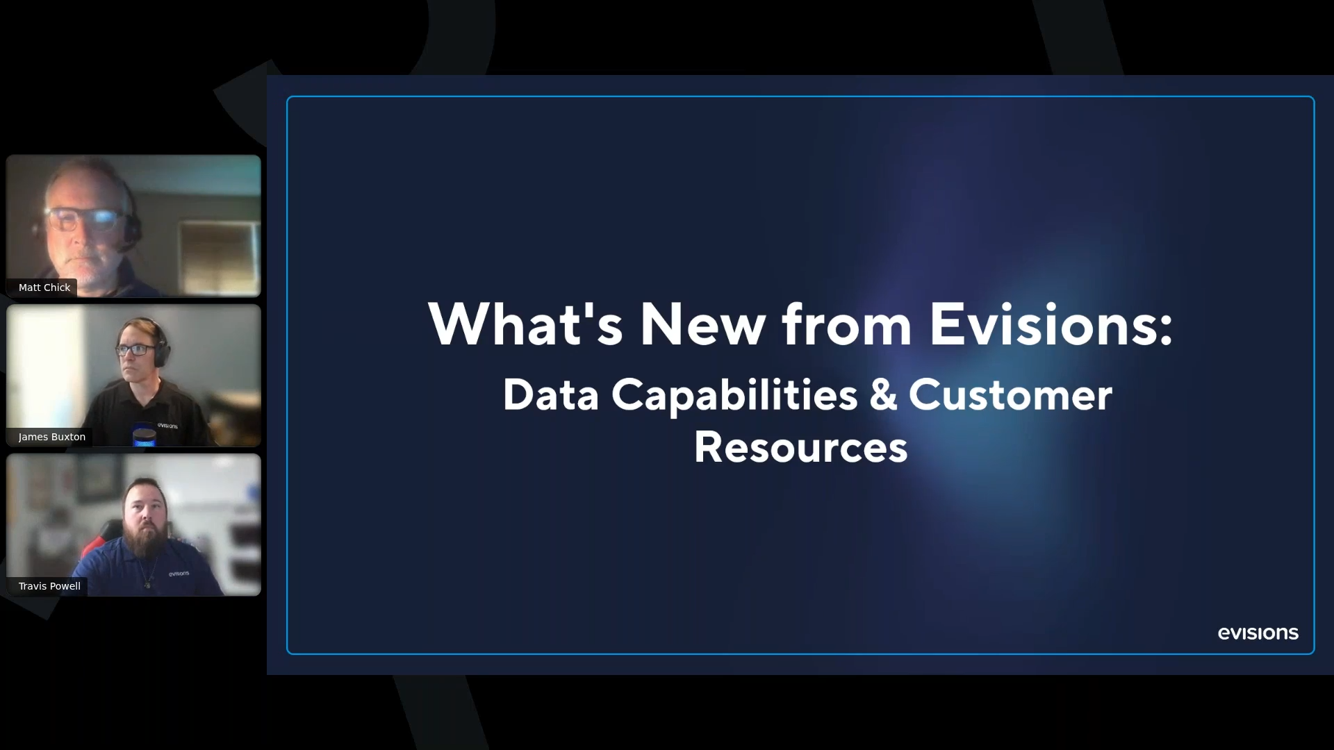 What’s New from Evisions: Data Capabilities & Customer Resources